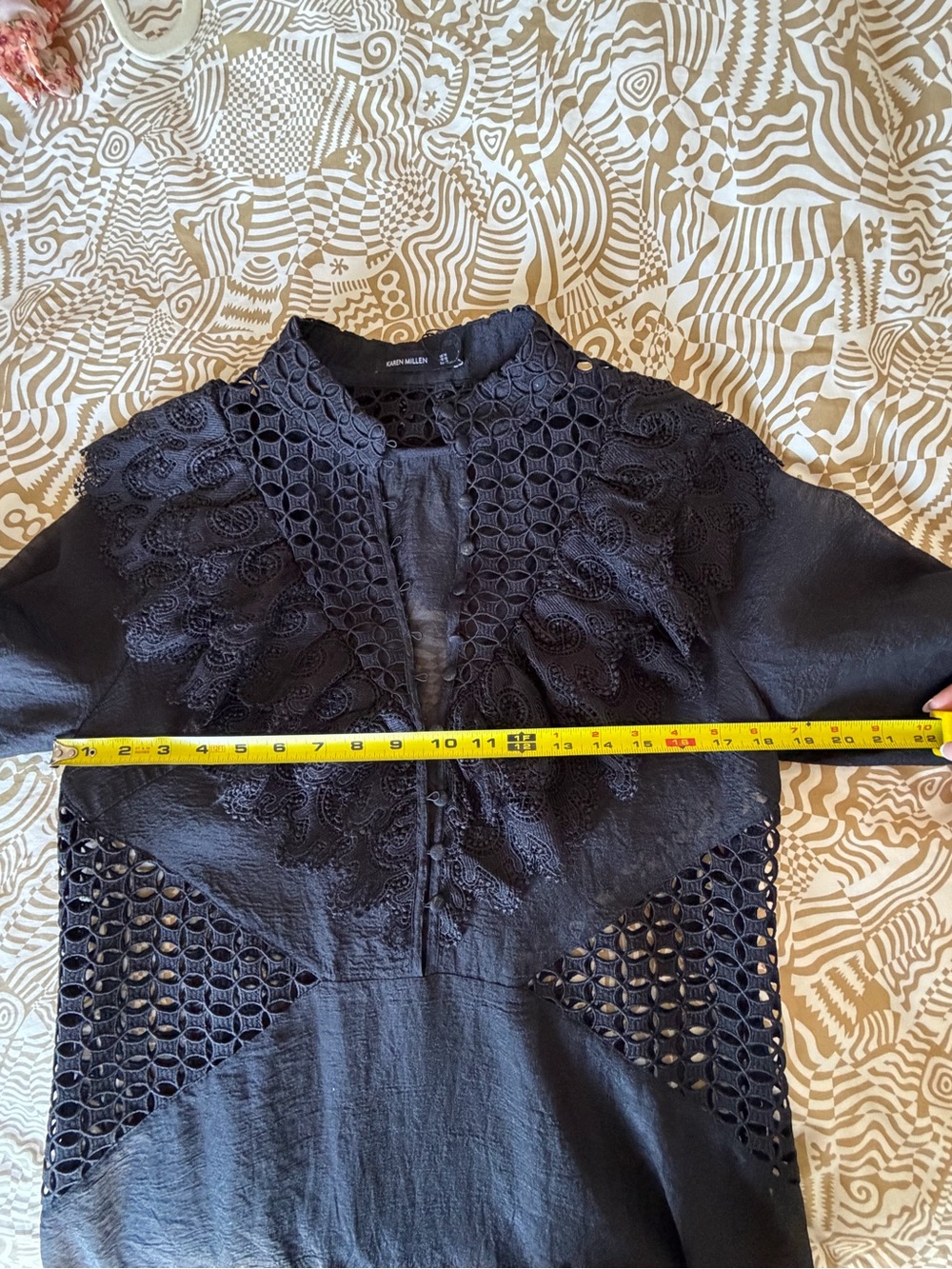 SALE! Lydia Millen × Karen Millen Broderie Detail
ruffle dress - Picture 14 of 16